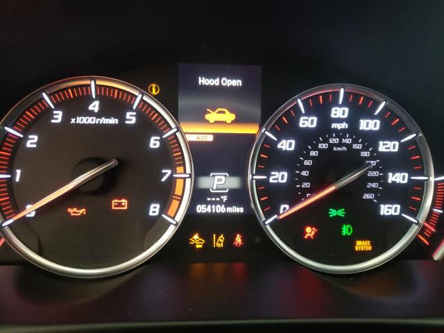 19UUB2F68JA001297 - 2018 ACURA TLX TECH+A Черный фото 8