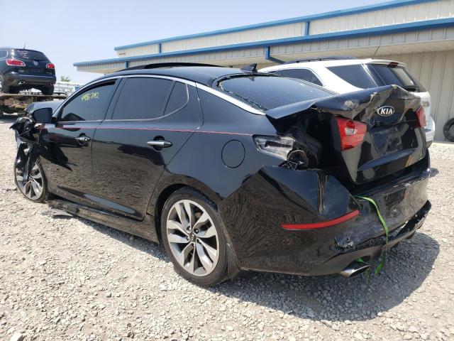 5XXGR4A62FG365611 - 2015 KIA OPTIMA SX BLACK photo 3