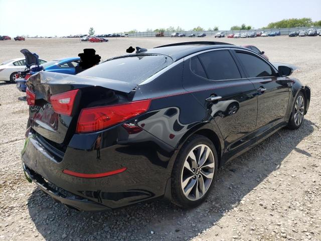 5XXGR4A62FG365611 - 2015 KIA OPTIMA SX BLACK photo 4