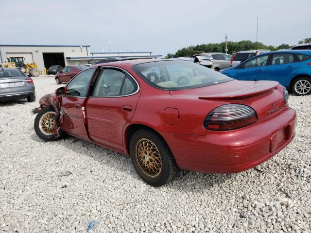 1G2WJ52K9VF242653 - 1997 PONTIAC GRAND PRIX SE 红色 照片 2