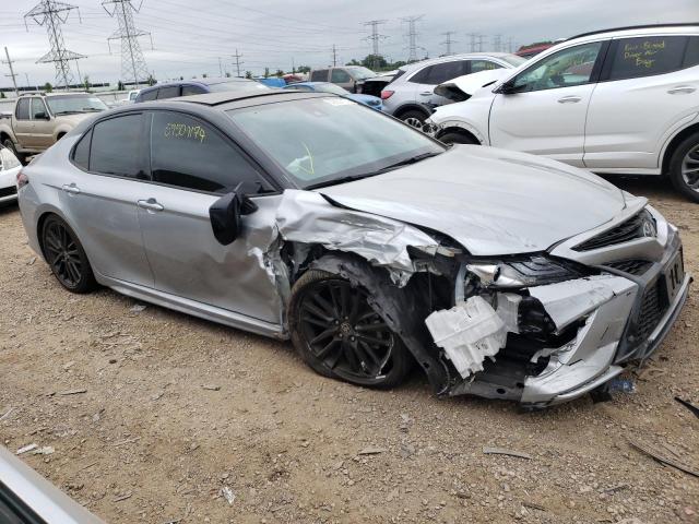 4T1K61AK9PU165590 - 2023 TOYOTA CAMRY XSE SILVER photo 4