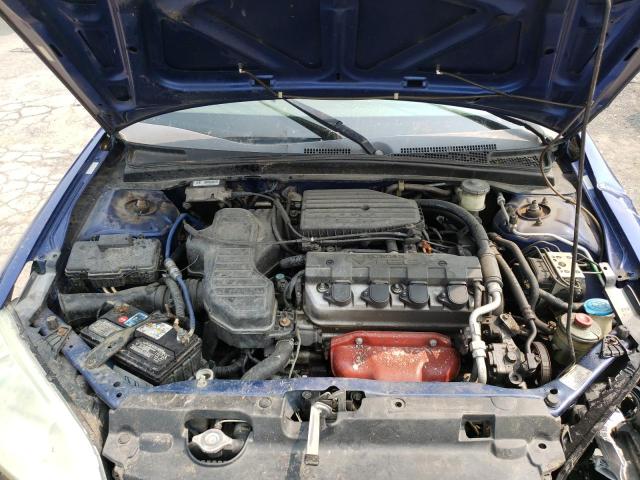 1HGEM22975L026183 - 2005 HONDA CIVIC EX 蓝色 照片 11