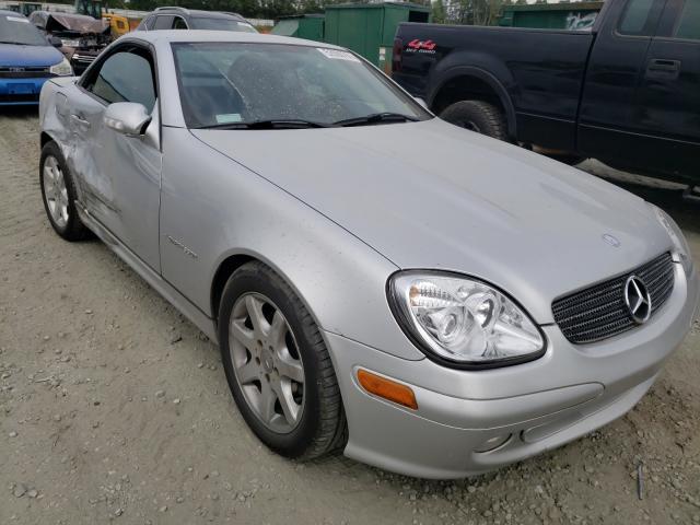 WDBKK49F32F252308 - 2002 MERCEDES-BENZ SLK 230 KOMPRESSOR SILVER photo 1