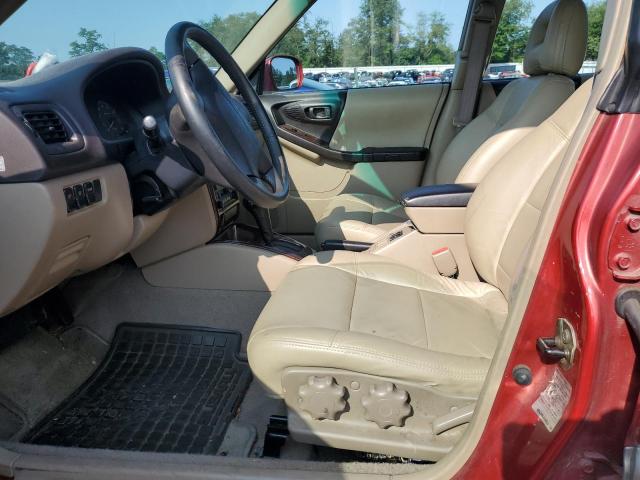 JF1SF65591H723255 - 2001 SUBARU FORESTER S RED photo 7