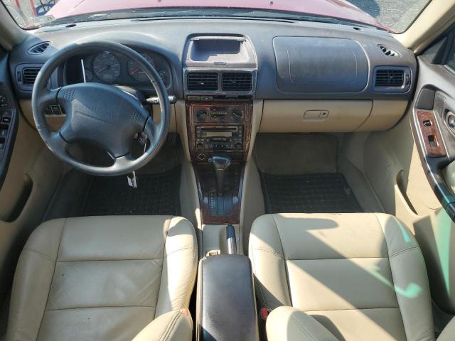 JF1SF65591H723255 - 2001 SUBARU FORESTER S RED photo 8