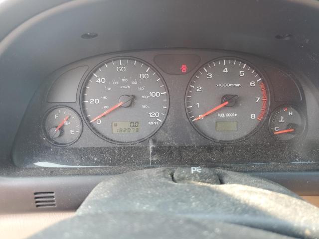 JF1SF65591H723255 - 2001 SUBARU FORESTER S RED photo 9