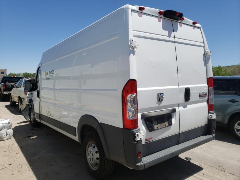 3C6TRVDG1JE111941 - 2018 RAM PROMASTER 2500 HIGH WHITE photo 3