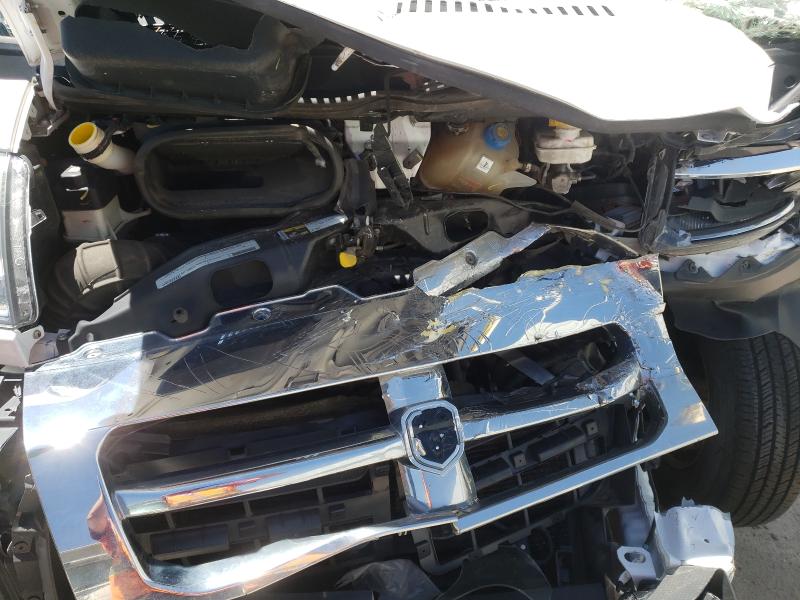 3C6TRVDG1JE111941 - 2018 RAM PROMASTER 2500 HIGH WHITE photo 7