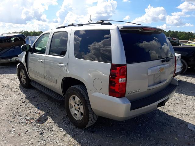 1GNSCAE07BR372472 - 2011 CHEVROLET TAHOE C1500  LS SILVER photo 3