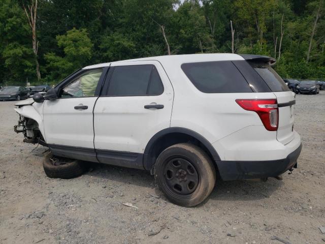 1FM5K8AR5EGC51487 - 2014 FORD EXPLORER POLICE INTERCEPTOR WHITE photo 2