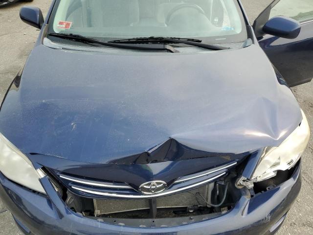 2T1BU4EE0DC057271 - 2013 TOYOTA COROLLA BASE ლურჯი ფოტო 11