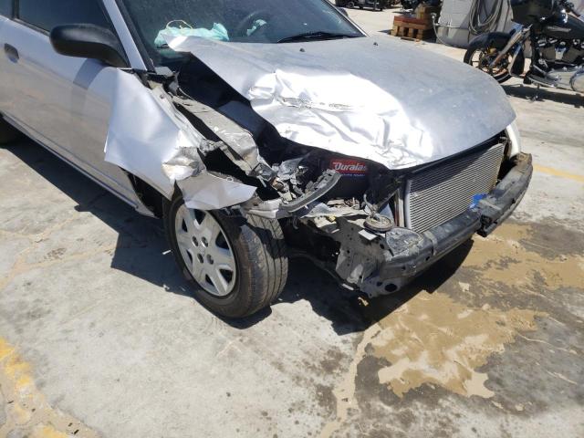 1HGEM22184L037976 - 2004 HONDA CIVIC DX VP SILVER photo 9