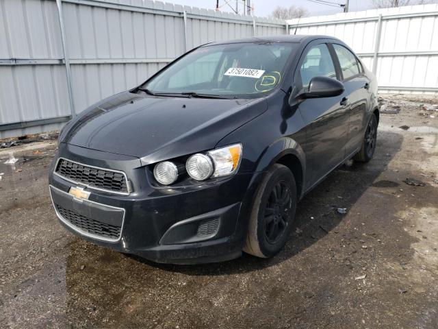 1G1JA5SH2C4194585 - 2012 CHEVROLET SONIC LS 黑色 照片 2