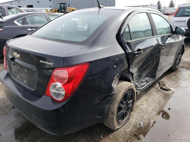 1G1JA5SH2C4194585 - 2012 CHEVROLET SONIC LS 黑色 照片 4