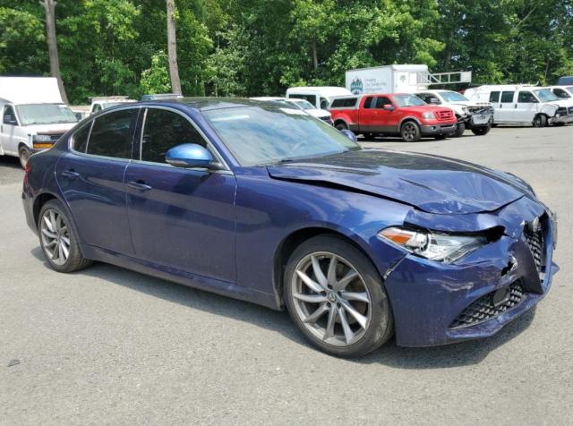 ZARFAEDN7H7547219 - 2017 ALFA ROMEO GIULIA Q4 蓝色 照片 4