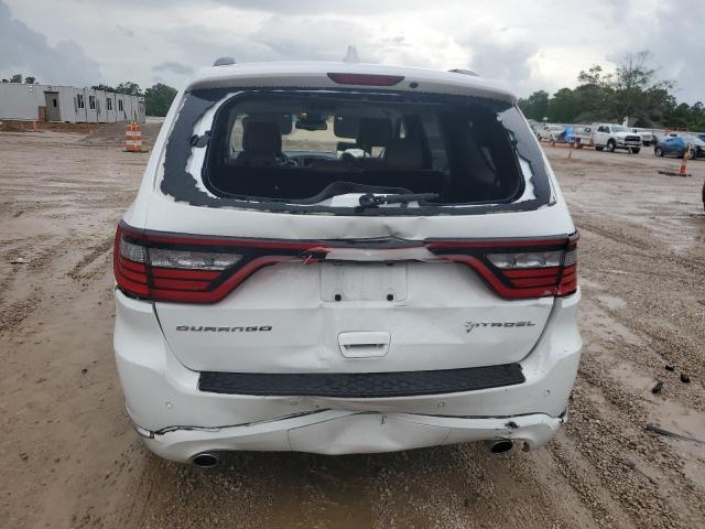 1C4RDHEGXGC392901 - 2016 DODGE DURANGO CITADEL WHITE photo 6