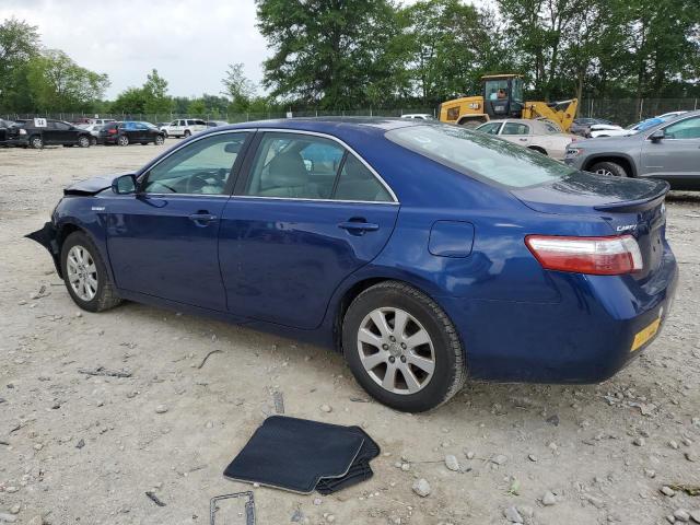 4T1BB46KX7U015848 - 2007 TOYOTA CAMRY HYBRID BLUE photo 2