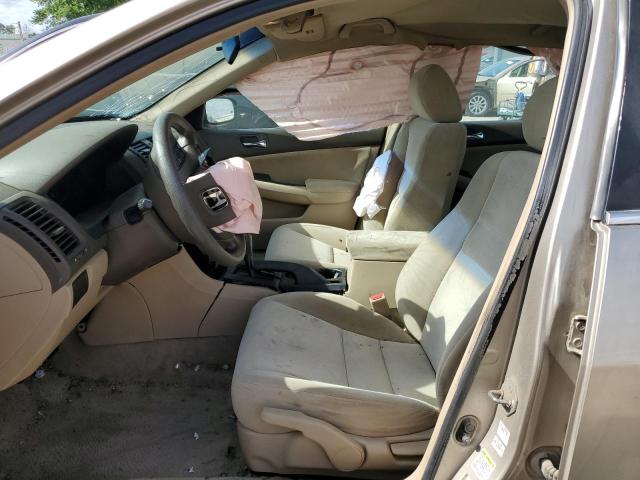 3HGCM56495G706154 - 2005 HONDA ACCORD LX TAN photo 7