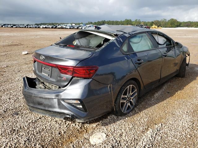 3KPF34AD1KE104095 - 2019 KIA FORTE GT LINE GRAY photo 4