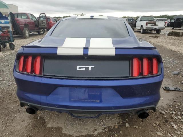 1FA6P8CF0F5431069 - 2015 FORD MUSTANG GT BLUE photo 6