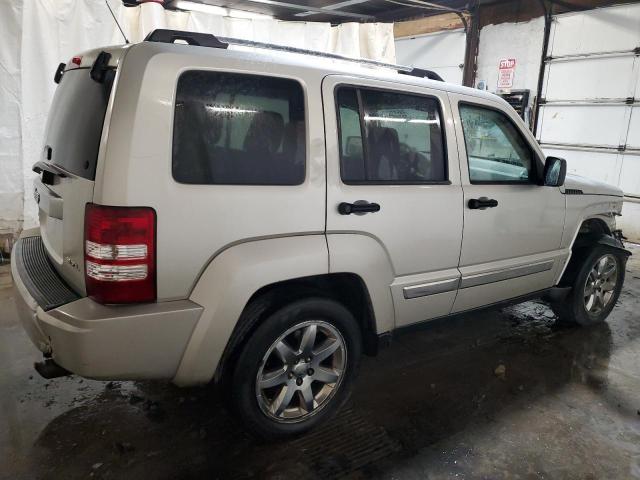 1J8GN58K28W130186 - 2008 JEEP LIBERTY LIMITED SILVER photo 3