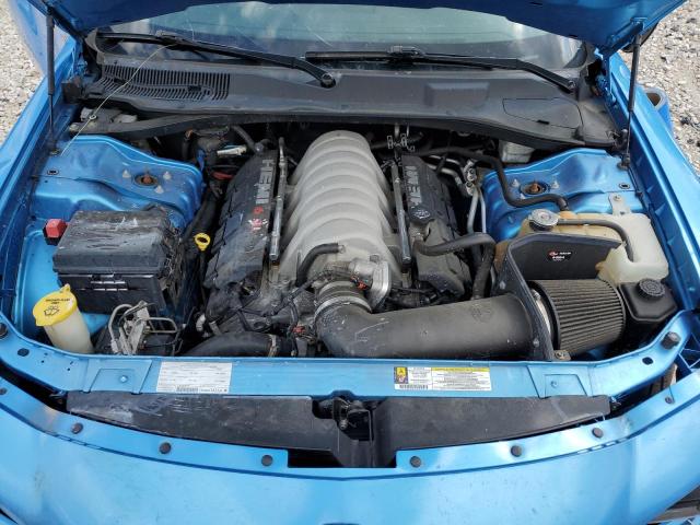 2B3KA73W28H171792 - 2008 DODGE CHARGER SRT-8 BLUE photo 11