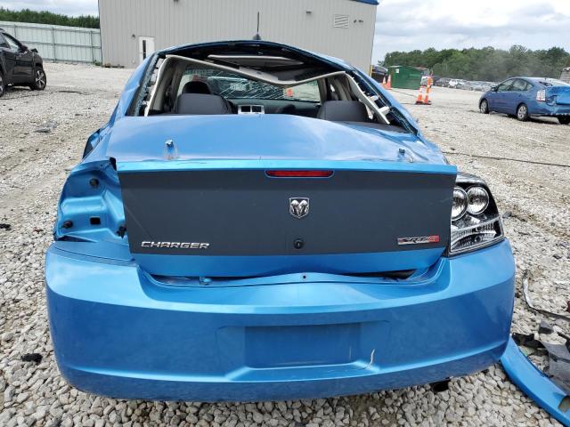 2B3KA73W28H171792 - 2008 DODGE CHARGER SRT-8 BLUE photo 6