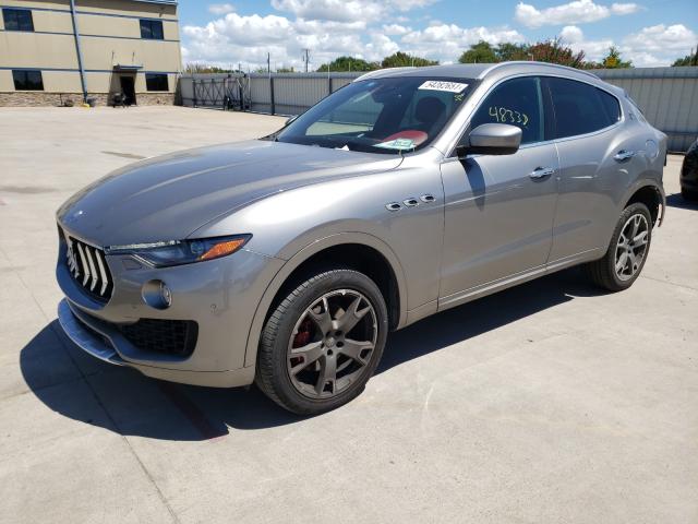 ZN661XUL6HX235217 - 2017 MASERATI LEVANTE LUXURY SILVER photo 2