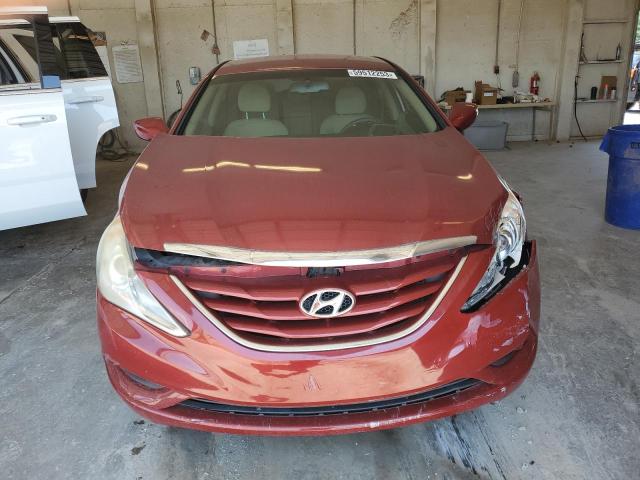 5NPEB4AC5CH486005 - 2012 HYUNDAI SONATA GLS MAROON photo 5