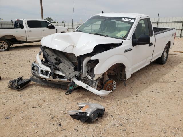 1FTMF1E54LKE24316 - 2020 FORD F150 WHITE photo 2