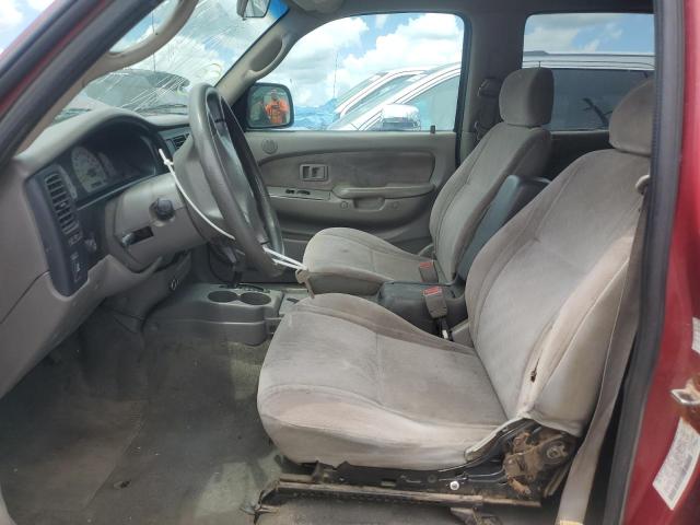 5TEGN92N04Z306991 - 2004 TOYOTA TACOMA DOUBLE CAB PRERUNNER BURGUNDY photo 7