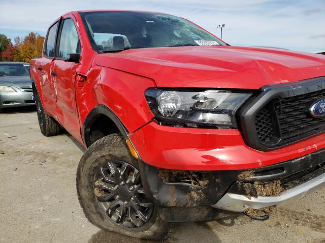 1FTER4FH3LLA92904 - 2020 FORD RANGER XL RED photo 9