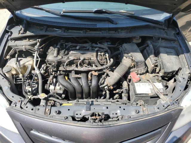 2T1BU4EEXBC715577 - 2011 TOYOTA COROLLA BASE Сұр фото 11