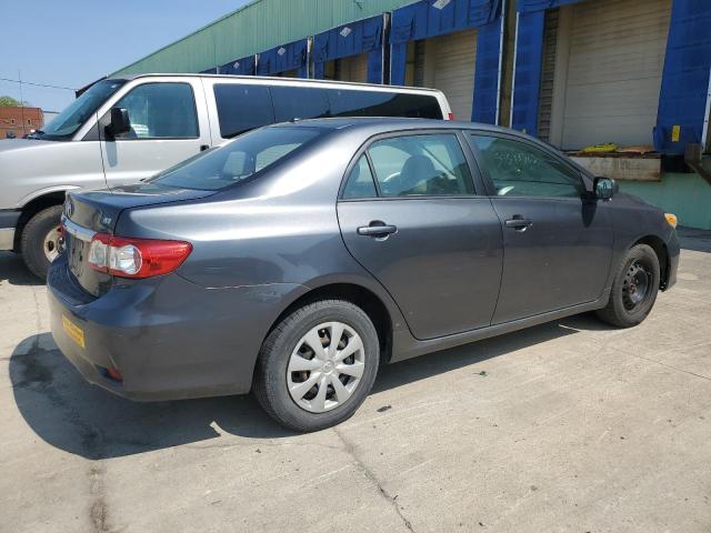 2T1BU4EEXBC715577 - 2011 TOYOTA COROLLA BASE Сұр фото 3