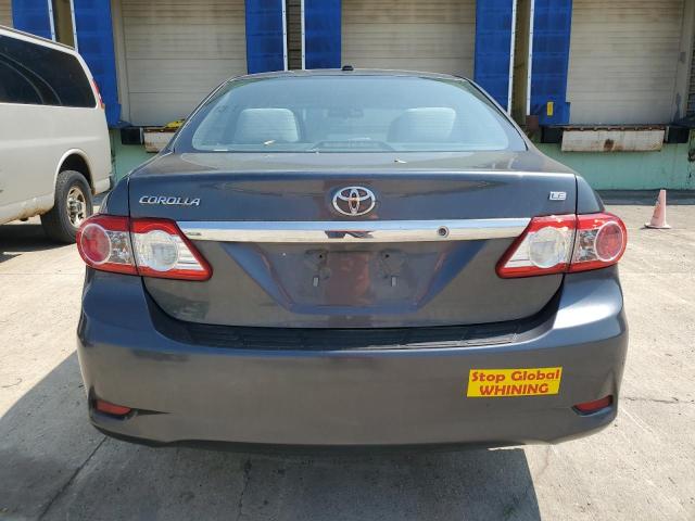 2T1BU4EEXBC715577 - 2011 TOYOTA COROLLA BASE Сұр фото 6