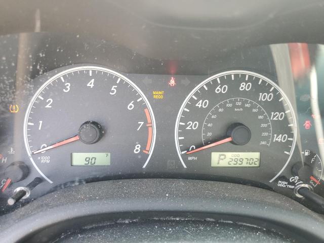 2T1BU4EEXBC715577 - 2011 TOYOTA COROLLA BASE Сұр фото 9