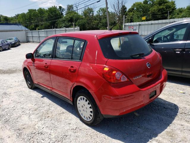 3N1BC1CP0BL423149 - 2011 NISSAN VERSA S RED photo 2