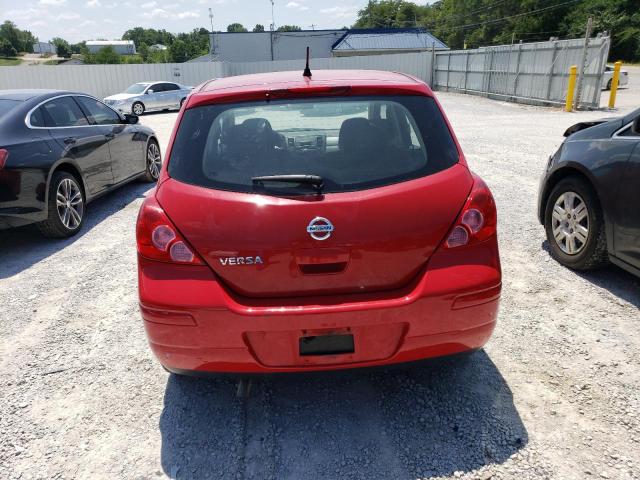 3N1BC1CP0BL423149 - 2011 NISSAN VERSA S RED photo 6