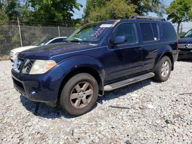 5N1AR18BX9C604295 - 2009 NISSAN PATHFINDER S BLUE photo 1