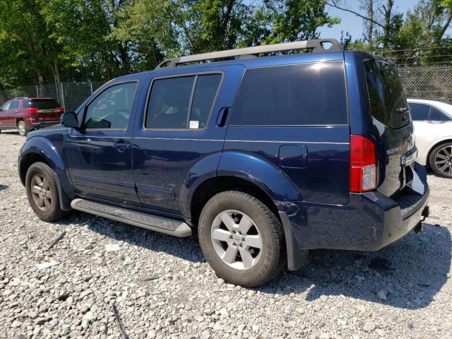 5N1AR18BX9C604295 - 2009 NISSAN PATHFINDER S BLUE photo 2