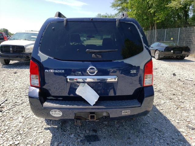 5N1AR18BX9C604295 - 2009 NISSAN PATHFINDER S BLUE photo 6