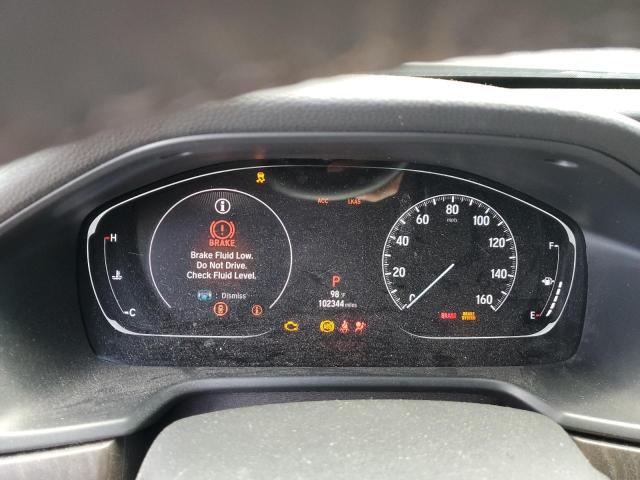 1HGCV2F98KA022133 - 2019 HONDA ACCORD TOURING Күміс фото 9
