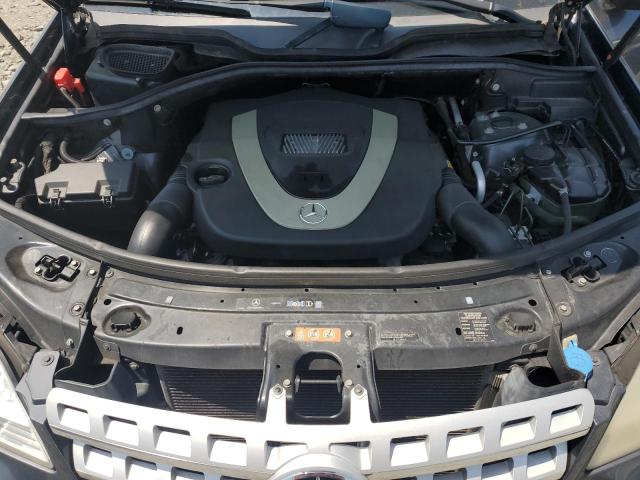 4JGBB8GB2AA541146 - 2010 MERCEDES-BENZ ML 350 4MATIC GRAY photo 12