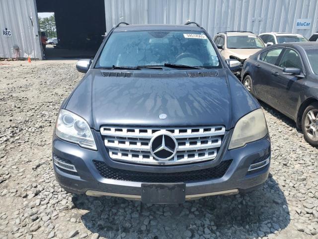 4JGBB8GB2AA541146 - 2010 MERCEDES-BENZ ML 350 4MATIC GRAY photo 5