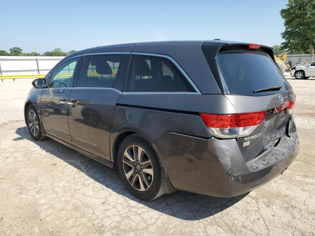 5FNRL5H91EB038361 - 2014 HONDA ODYSSEY TOURING ნაცრისფერი ფოტო 2