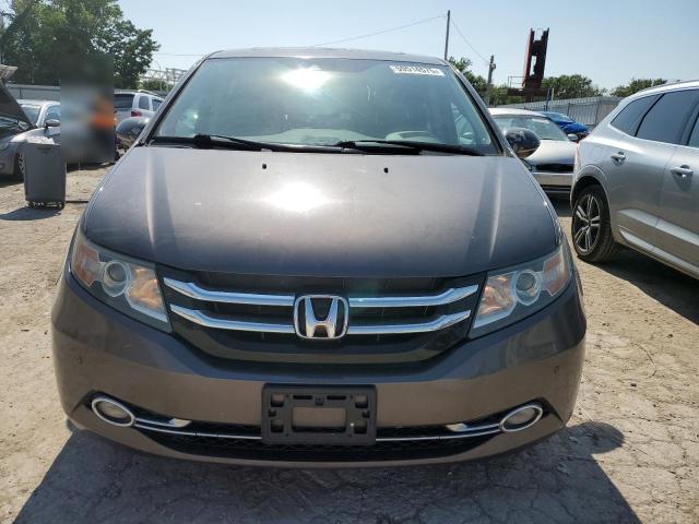 5FNRL5H91EB038361 - 2014 HONDA ODYSSEY TOURING ნაცრისფერი ფოტო 5