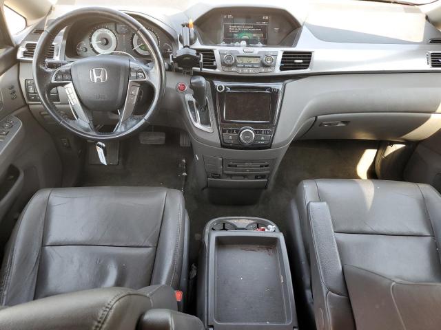 5FNRL5H91EB038361 - 2014 HONDA ODYSSEY TOURING ნაცრისფერი ფოტო 8