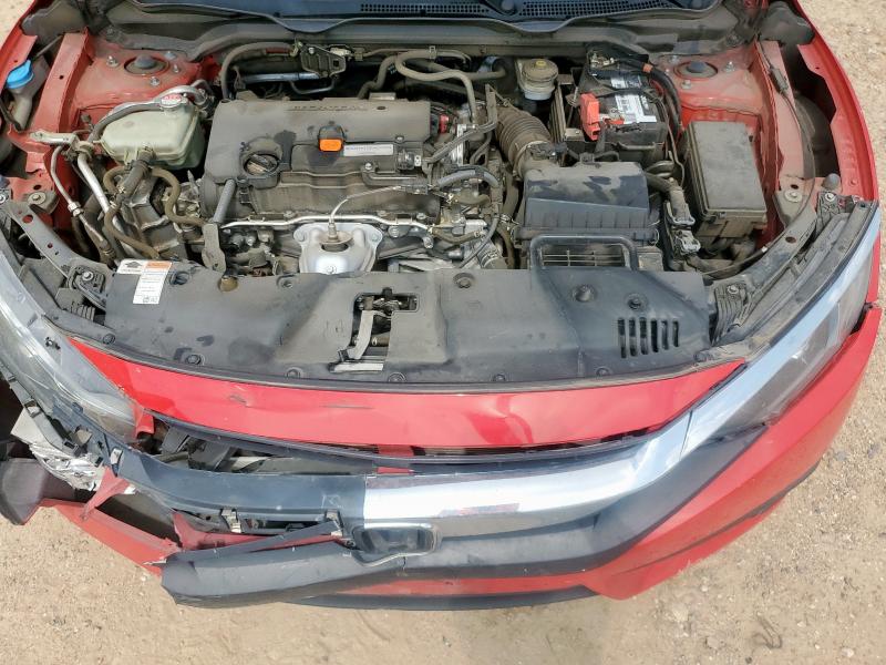 2HGFC2F82JH541799 - 2018 HONDA CIVIC EX RED photo 11
