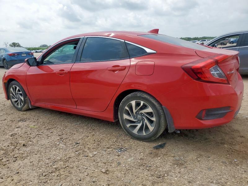 2HGFC2F82JH541799 - 2018 HONDA CIVIC EX RED photo 2