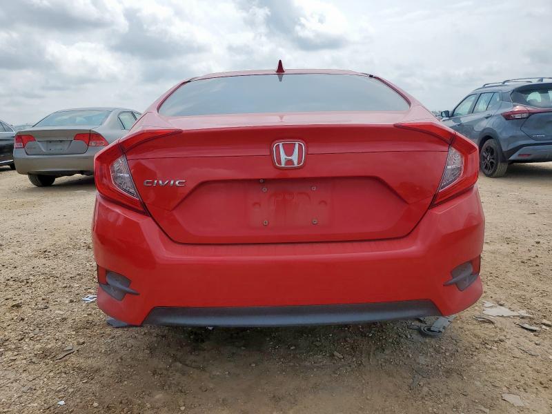 2HGFC2F82JH541799 - 2018 HONDA CIVIC EX RED photo 6